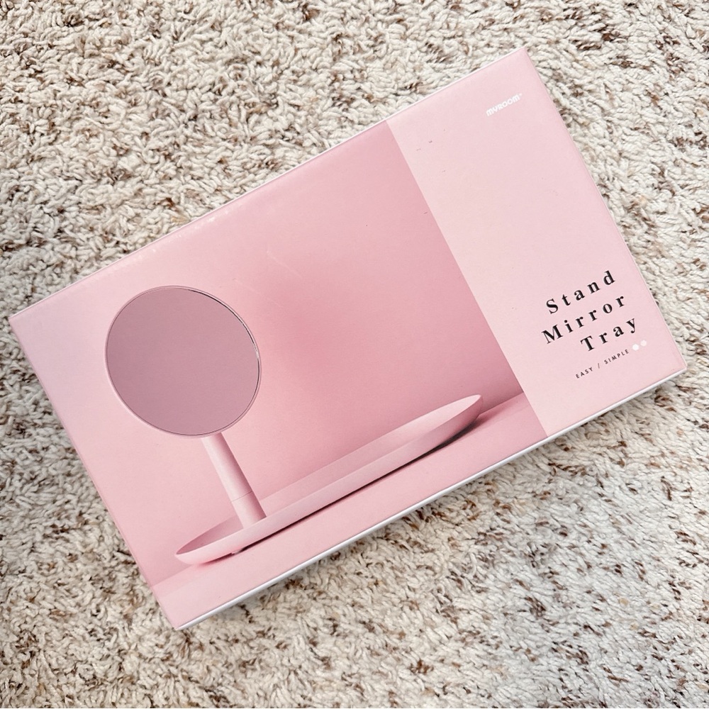 MYROOM Stand Mirror Tray WHITE